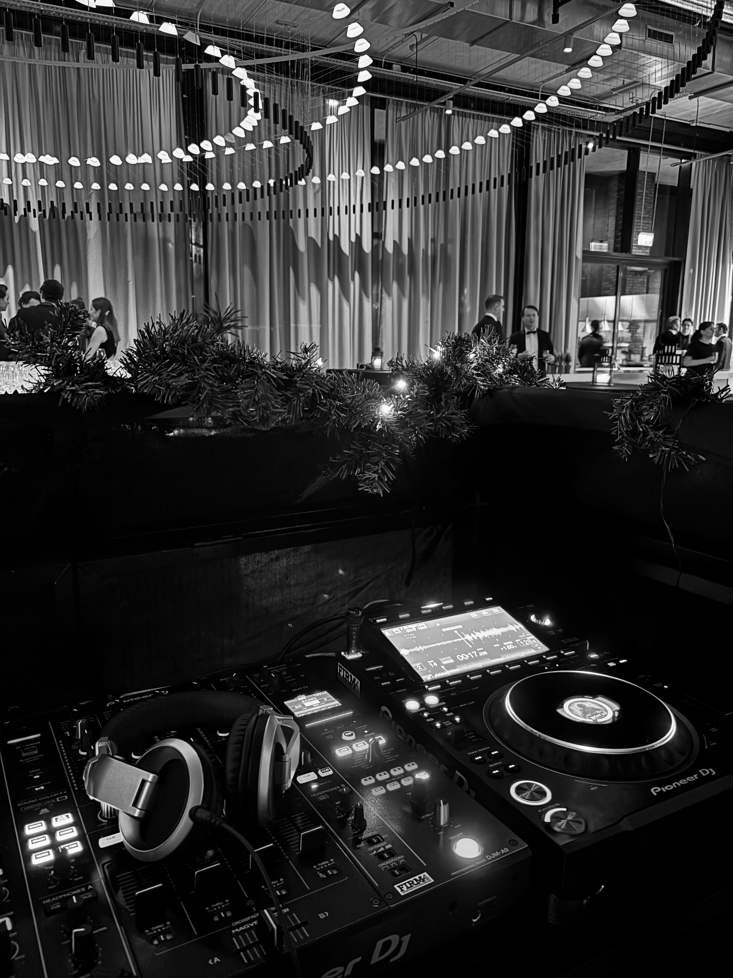 Pioneer DJ setup op gala-evenement georganiseerd door BZ Events Amsterdam